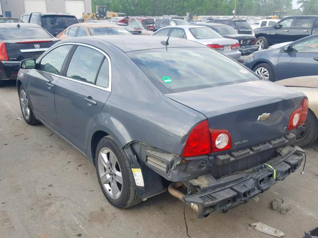 1G1ZH57B094104684 - 2009 CHEVROLET MALIBU 1LT GRAY photo 3