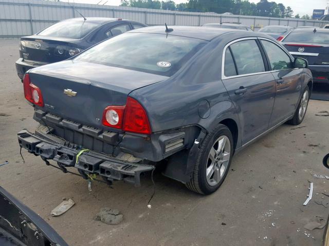 1G1ZH57B094104684 - 2009 CHEVROLET MALIBU 1LT GRAY photo 4