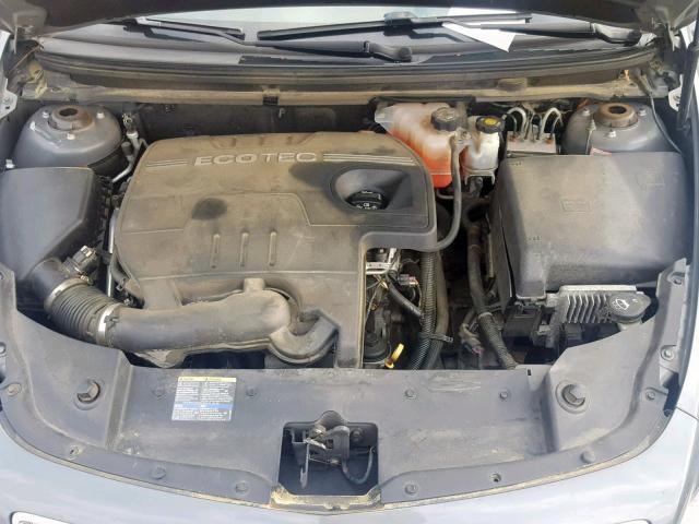 1G1ZH57B094104684 - 2009 CHEVROLET MALIBU 1LT GRAY photo 7