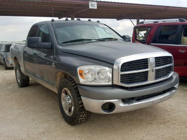 3D7KR28AX7G827930 - 2007 DODGE RAM 2500 S GRAY photo 1