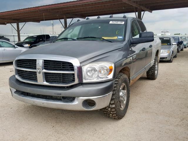 3D7KR28AX7G827930 - 2007 DODGE RAM 2500 S GRAY photo 2