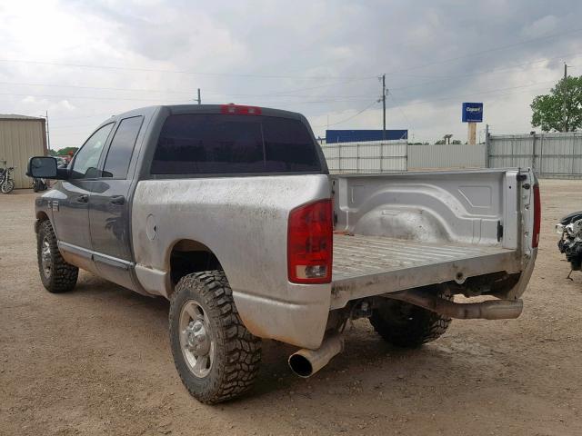 3D7KR28AX7G827930 - 2007 DODGE RAM 2500 S GRAY photo 3