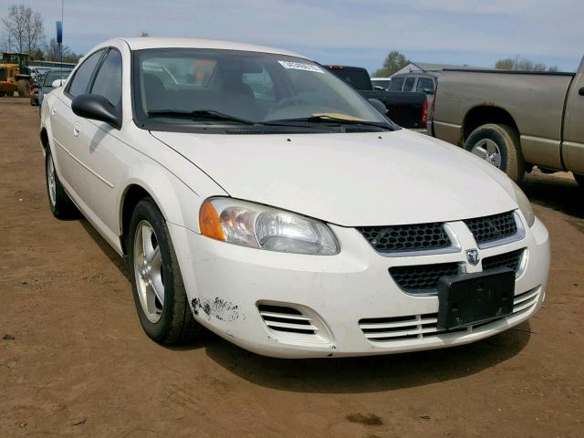 1B3EL46X24N128971 - 2004 DODGE STRATUS SX WHITE photo 1