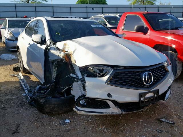 19UUB2F60KA007175 - 2019 ACURA TLX WHITE photo 1