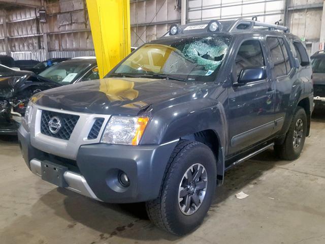 5N1AN0NW4EN811485 - 2014 NISSAN XTERRA X CHARCOAL photo 2