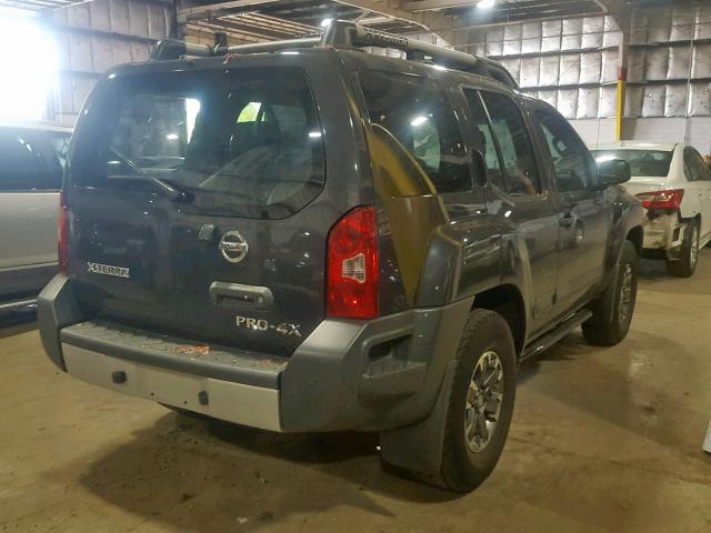 5N1AN0NW4EN811485 - 2014 NISSAN XTERRA X CHARCOAL photo 4