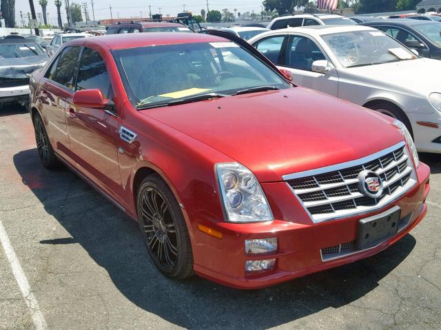 1G6DZ67A680166028 - 2008 CADILLAC STS RED photo 1