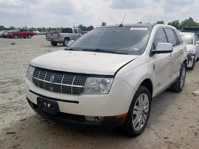 2LMDU68C78BJ02686 - 2008 LINCOLN MKX WHITE photo 2