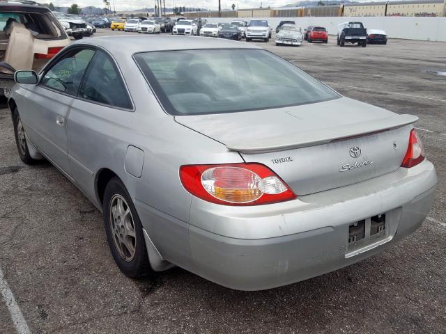 2T1CE22P02C009830 - 2002 TOYOTA CAMRY SOLARA SE  photo 3