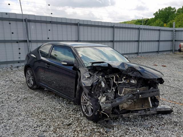 JTKJF5C73B3012047 - 2011 TOYOTA SCION TC BLACK photo 1