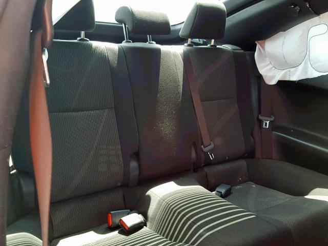 JTKJF5C73B3012047 - 2011 TOYOTA SCION TC BLACK photo 6