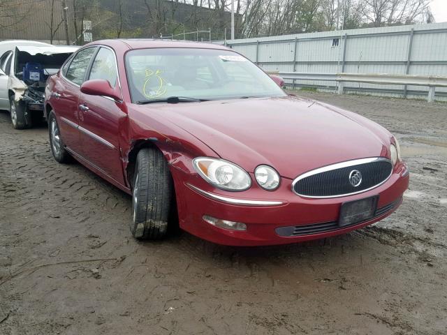 2G4WD582161168711 - 2006 BUICK LACROSSE C RED photo 1