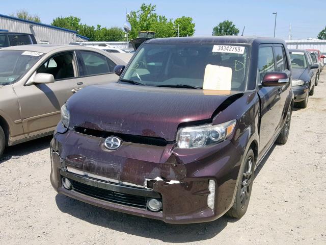JTLZE4FE6EJ062639 - 2014 TOYOTA SCION XB 紫色 照片 2