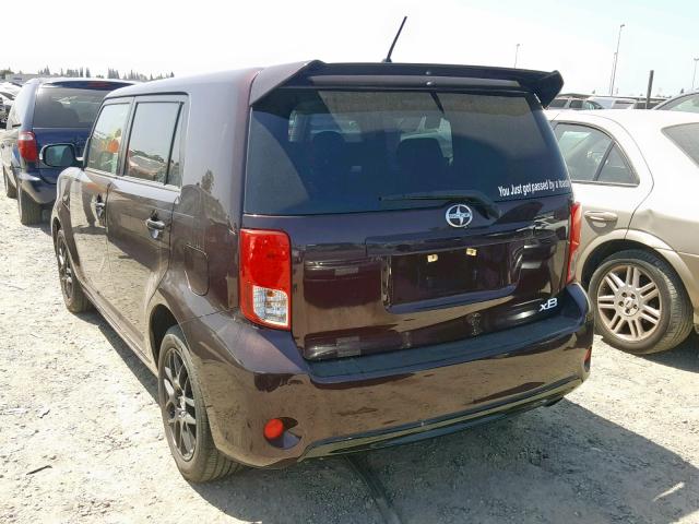 JTLZE4FE6EJ062639 - 2014 TOYOTA SCION XB 紫色 照片 3