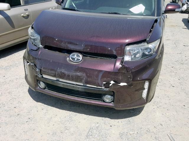 JTLZE4FE6EJ062639 - 2014 TOYOTA SCION XB 紫色 照片 9