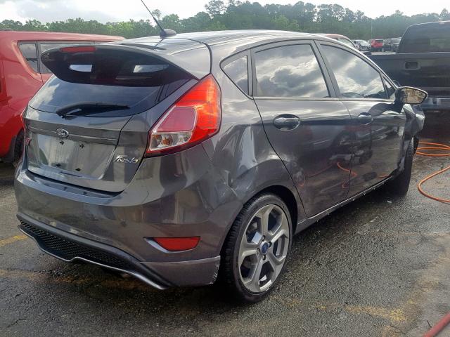 3FADP4GX5GM194710 - 2016 FORD FIESTA ST GRAY photo 4