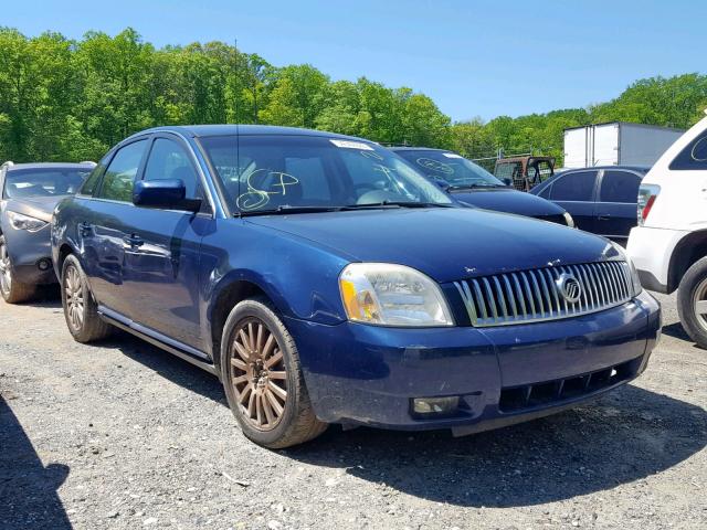 1MEHM42166G615252 - 2006 MERCURY MONTEGO PR BLUE photo 1