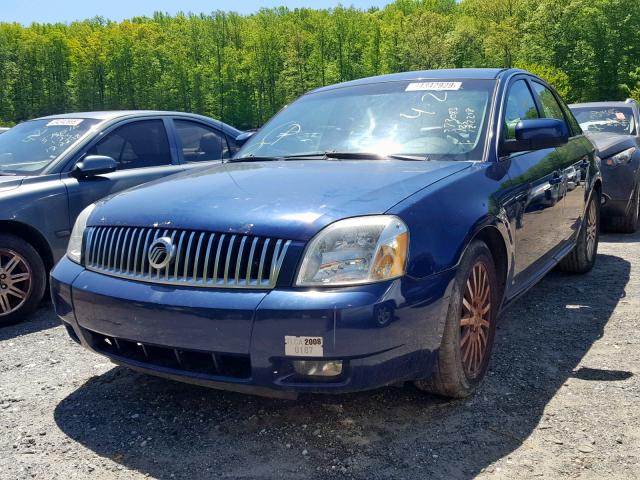 1MEHM42166G615252 - 2006 MERCURY MONTEGO PR BLUE photo 2