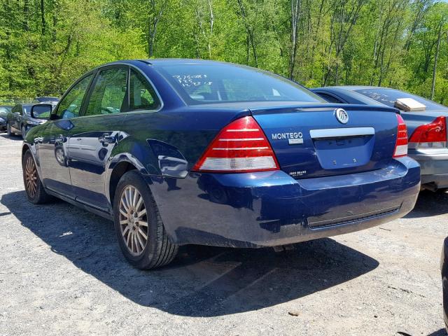 1MEHM42166G615252 - 2006 MERCURY MONTEGO PR BLUE photo 3