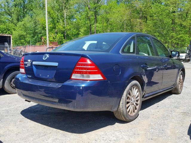 1MEHM42166G615252 - 2006 MERCURY MONTEGO PR BLUE photo 4