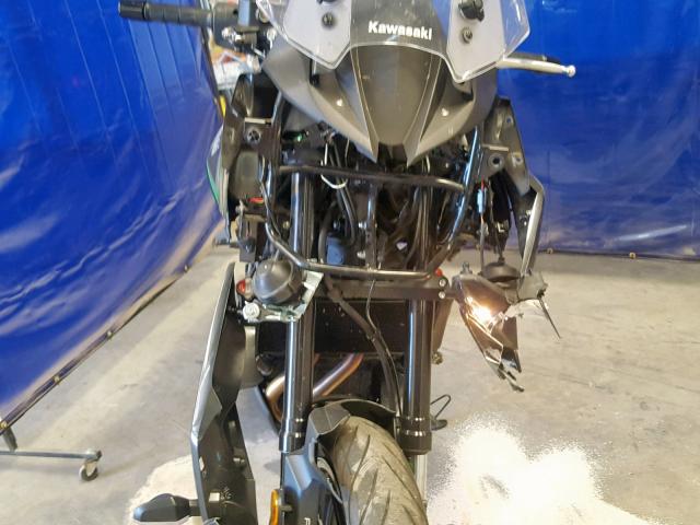 JKALEEF13HDA16190 - 2017 KAWASAKI KLE650 F BLACK photo 9