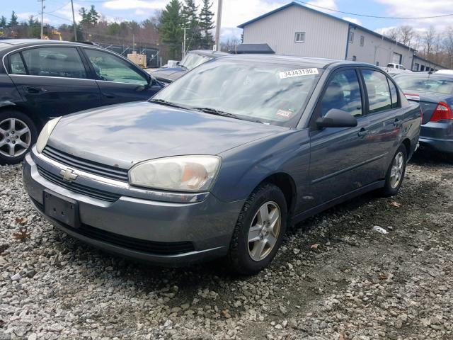 1G1ZT52855F220522 - 2005 CHEVROLET MALIBU LS GRAY photo 2