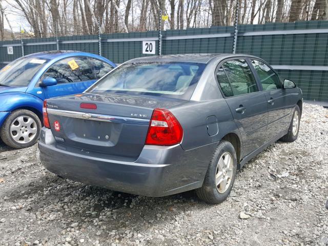 1G1ZT52855F220522 - 2005 CHEVROLET MALIBU LS GRAY photo 4