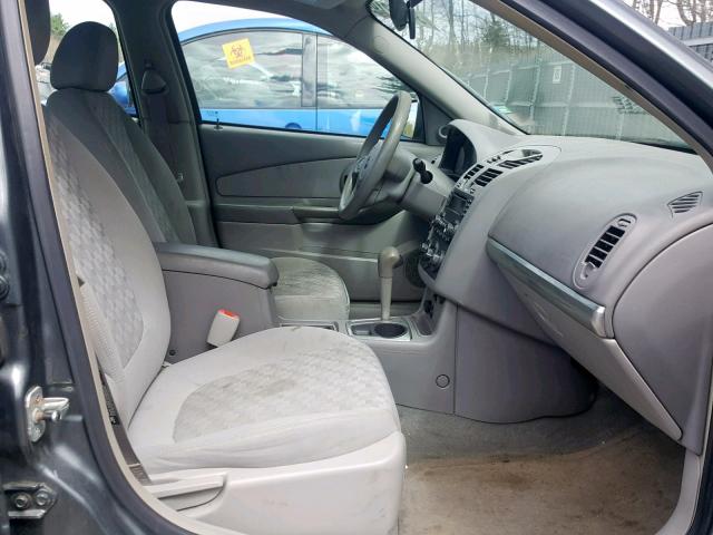 1G1ZT52855F220522 - 2005 CHEVROLET MALIBU LS GRAY photo 5