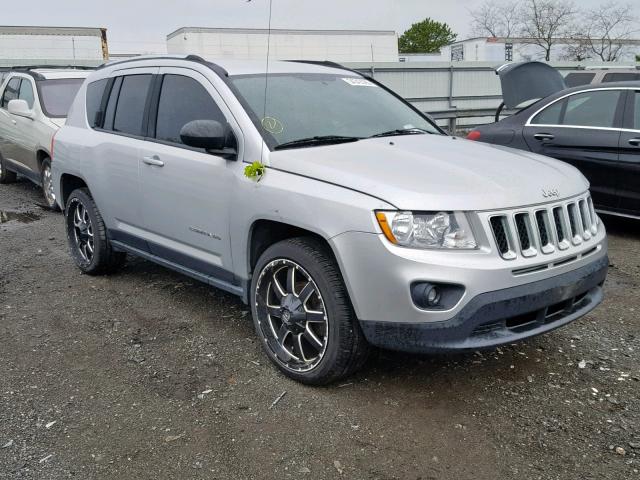 1C4NJDBBXCD553177 - 2012 JEEP COMPASS SP SILVER photo 1