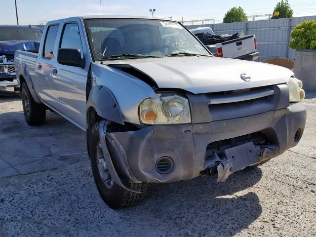 1N6ED29X63C468045 - 2003 NISSAN FRONTIER C SILVER photo 1