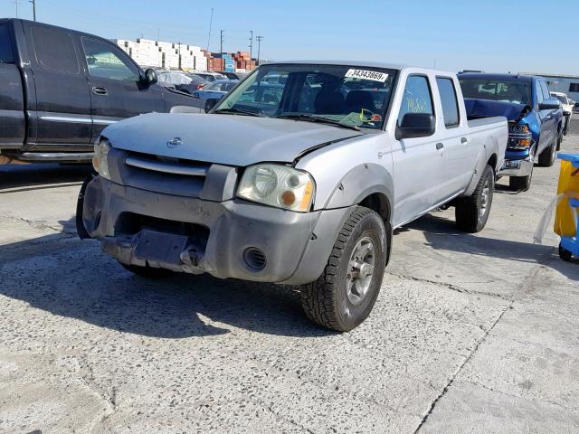 1N6ED29X63C468045 - 2003 NISSAN FRONTIER C SILVER photo 2