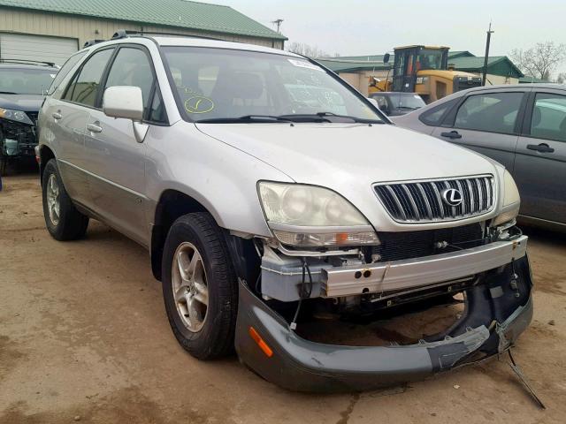 JTJHF10U720284284 - 2002 LEXUS RX 300 SILVER photo 1