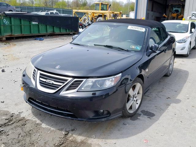 YS3FB79Y586003144 - 2008 SAAB 9-3 2.0T BLACK photo 2