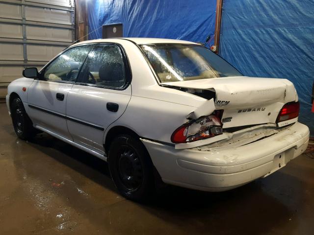 JF1GC4355VH501646 - 1997 SUBARU IMPREZA L WHITE photo 3