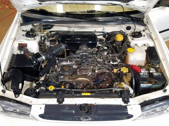 JF1GC4355VH501646 - 1997 SUBARU IMPREZA L WHITE photo 7