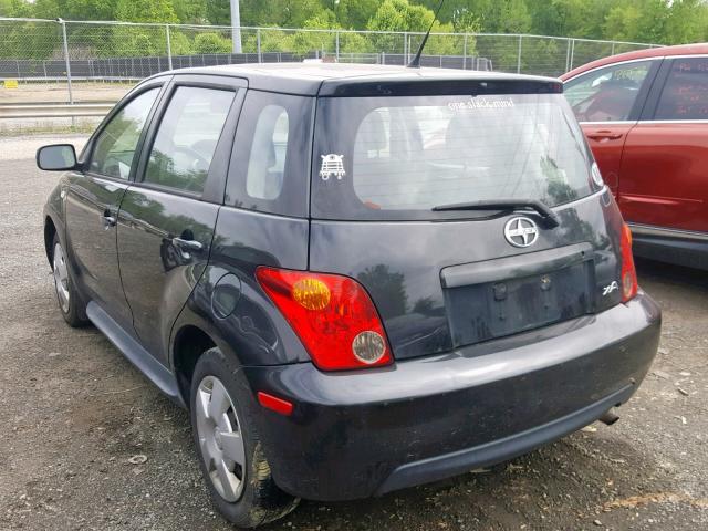 JTKKT624540065962 - 2004 TOYOTA SCION XA BLACK photo 3