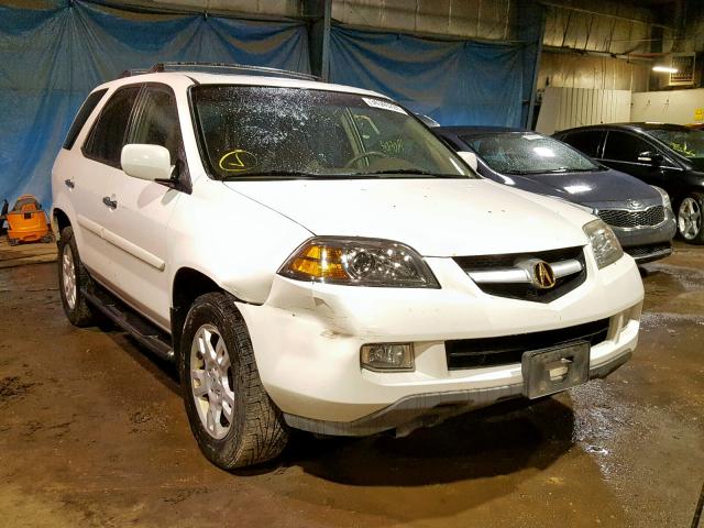 2HNYD18735H544326 - 2005 ACURA MDX TOURIN WHITE photo 1