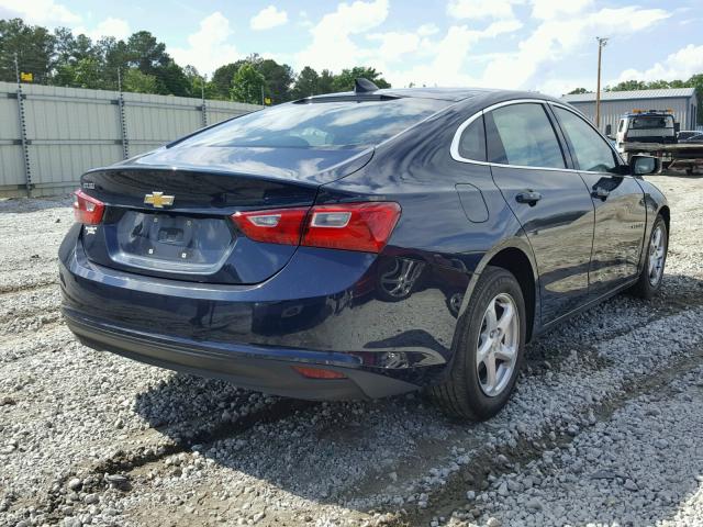 1G1ZB5ST2HF271052 - 2017 CHEVROLET MALIBU LS 蓝色 照片 4
