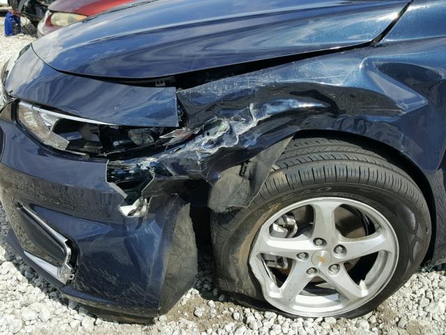 1G1ZB5ST2HF271052 - 2017 CHEVROLET MALIBU LS 蓝色 照片 9