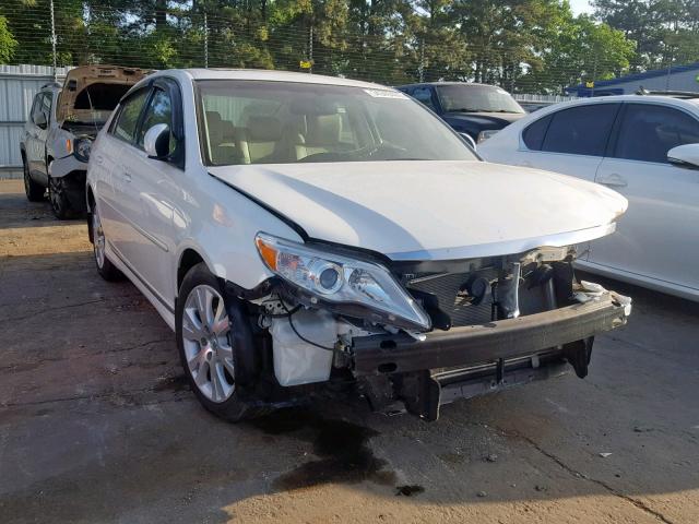 4T1BK3DBXBU421778 - 2011 TOYOTA AVALON BAS WHITE photo 1