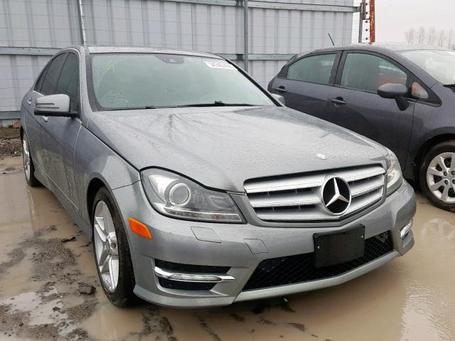 WDDGF8BB4CA627010 - 2012 MERCEDES-BENZ C 300 4MAT GRAY photo 1