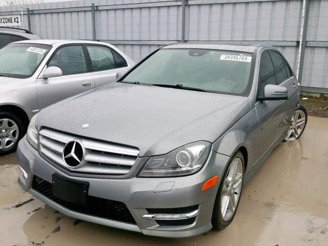 WDDGF8BB4CA627010 - 2012 MERCEDES-BENZ C 300 4MAT GRAY photo 2