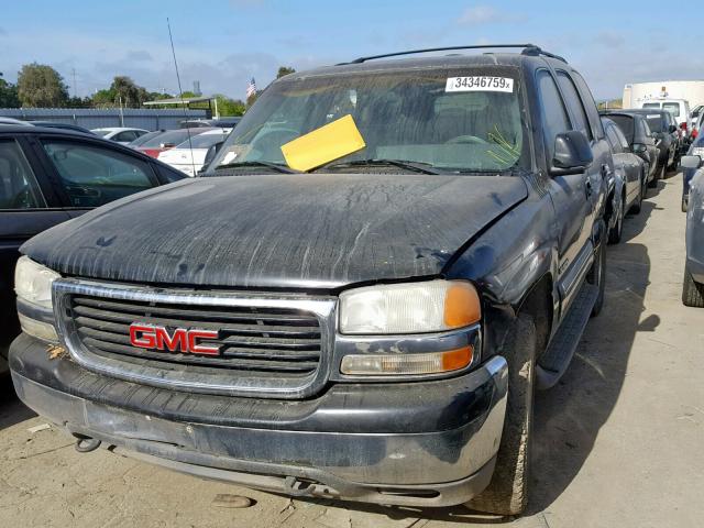 1GKEK13T1YJ170003 - 2000 GMC YUKON BLACK photo 2