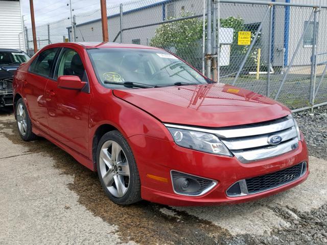 3FAHP0KCXAR414044 - 2010 FORD FUSION SPO RED photo 1