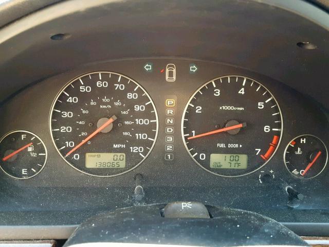 4S3BE635437214764 - 2003 SUBARU LEGACY L BLUE photo 8