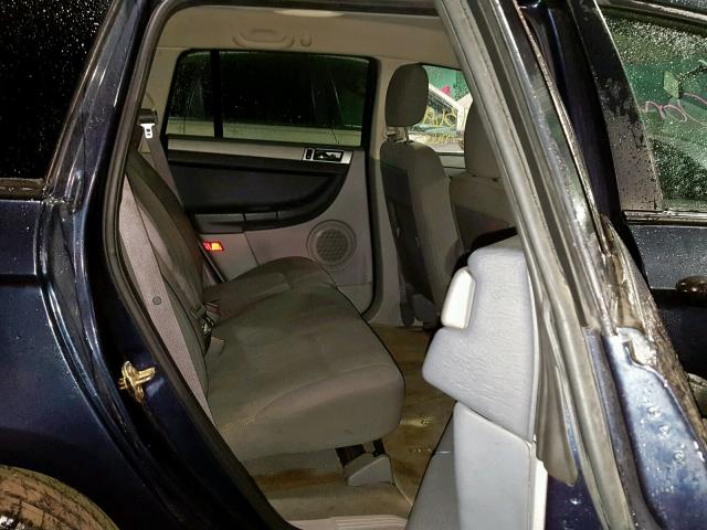 2A8GM48L07R129289 - 2007 CHRYSLER PACIFICA BLUE photo 6