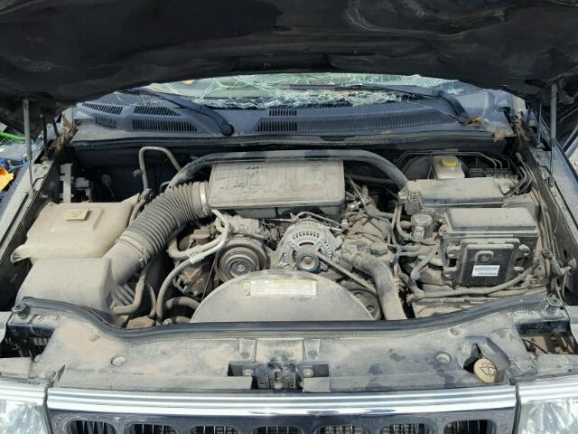 1J8HH48K48C133341 - 2008 JEEP COMMANDER BLACK photo 7