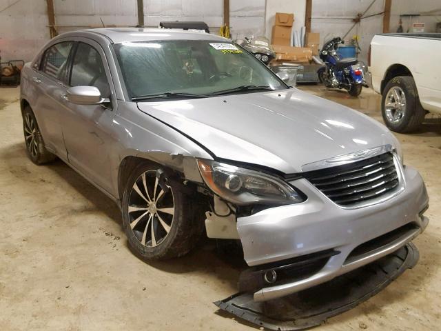 1C3CCBBB1DN584016 - 2013 CHRYSLER 200 TOURIN GRAY photo 1