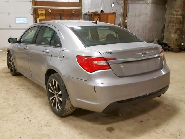 1C3CCBBB1DN584016 - 2013 CHRYSLER 200 TOURIN GRAY photo 3