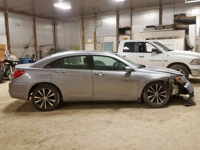 1C3CCBBB1DN584016 - 2013 CHRYSLER 200 TOURIN GRAY photo 9